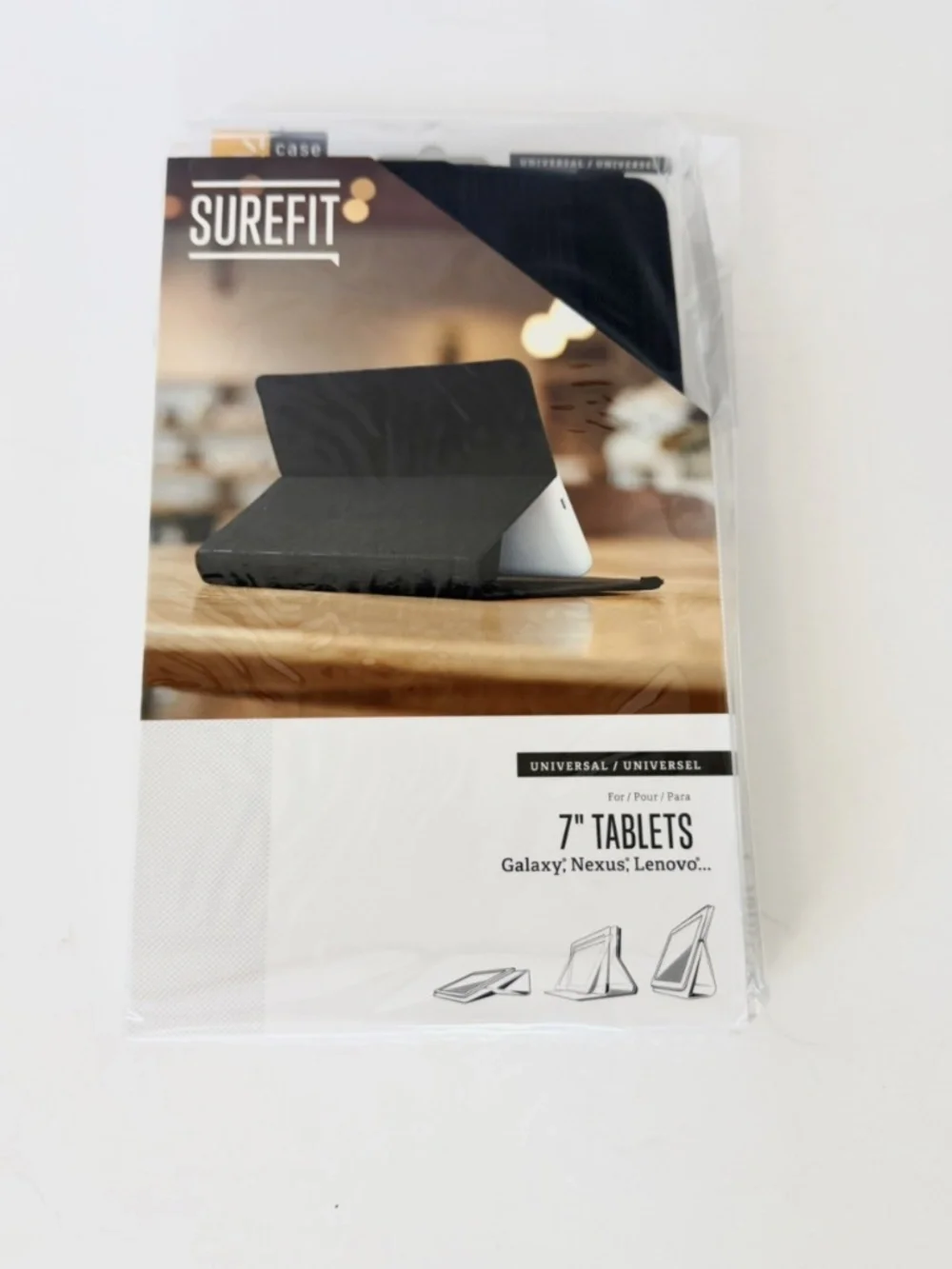 Case Logic Universal Sure Fit Tablet Folio Case Stand for 7-8